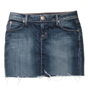 Hudson Jeans | denim mini skirt